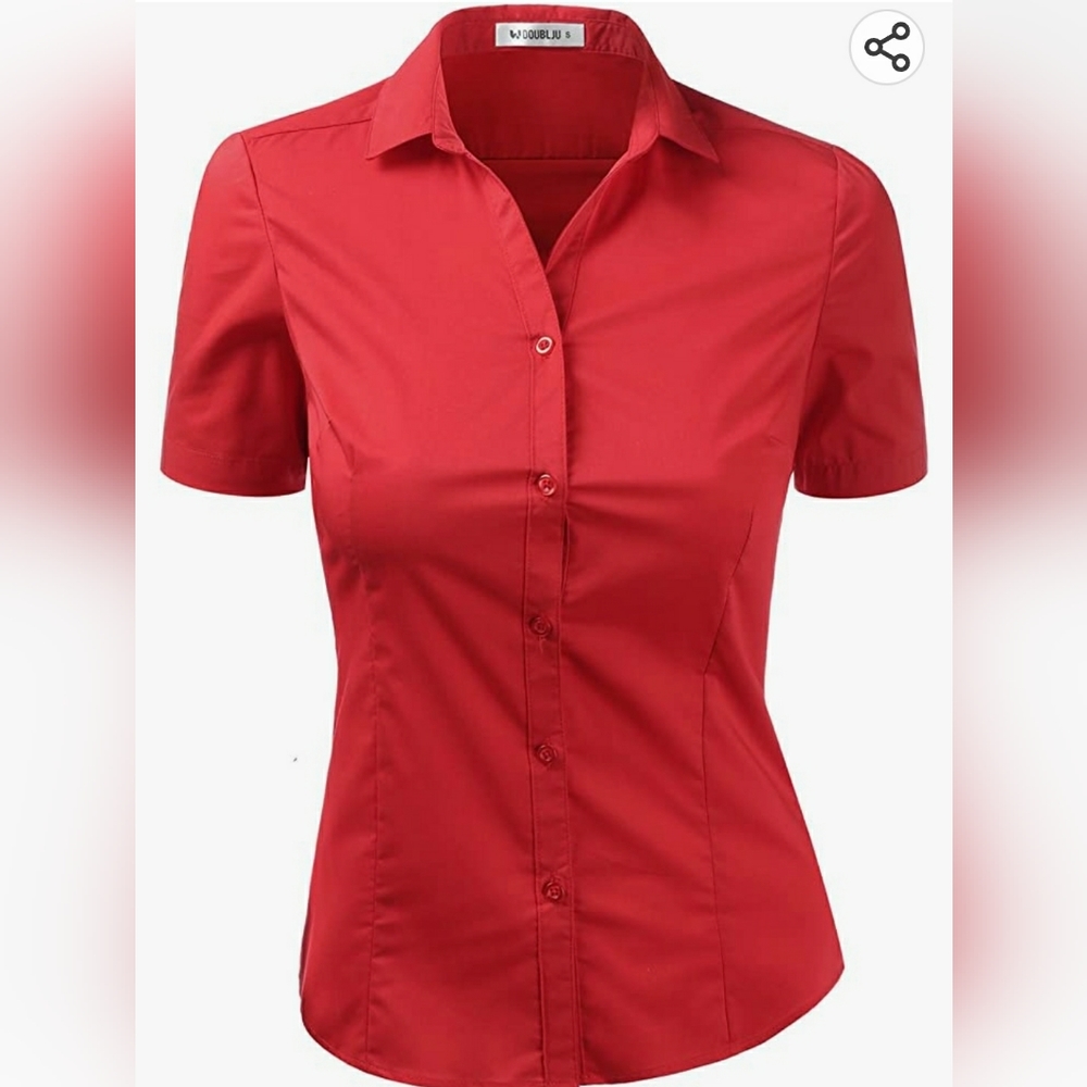 Women's Button Down Blouse Size S